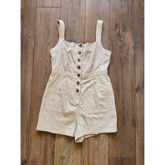 NWT Lost + Wander Lenin Romper Size Large PLEASE READ‎ Retail $98 - Picture 1 of 8